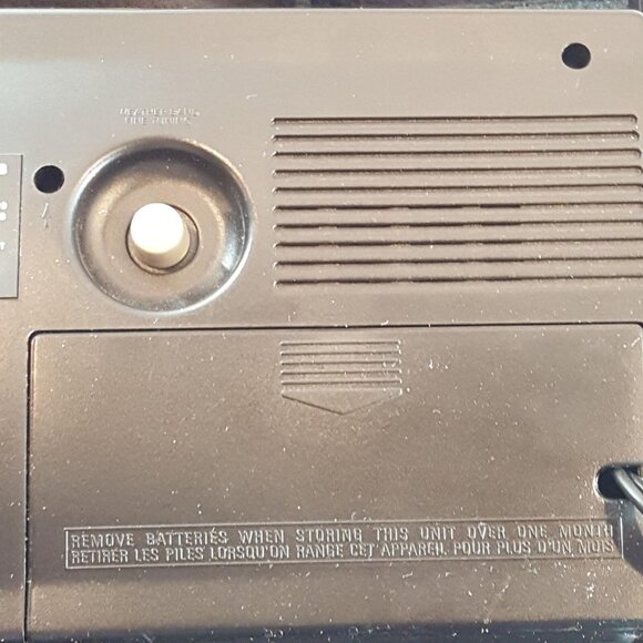 GE 3 Band Model 7-2946B AM/FM/TV1/TV2 Instant Weather Radio Band - Picture 7 of 7